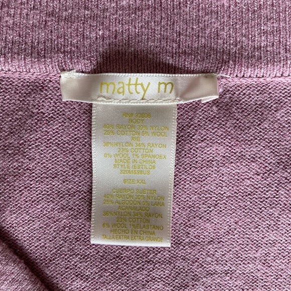 Matty M brand XXL Dolman Sleeve Sweater - Picture 4 of 4